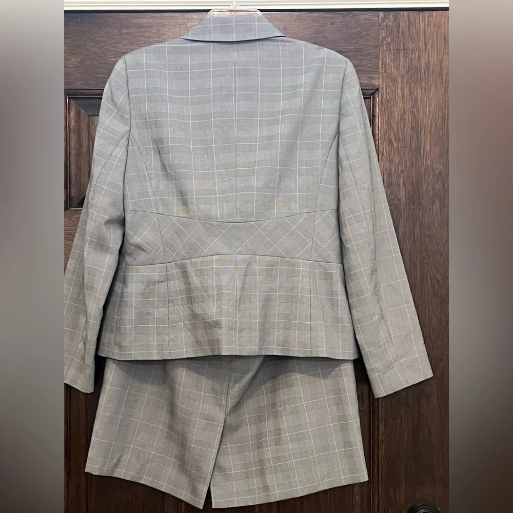 Nine & Co. Gray Checkered Suit Set - Picture 3 of 5